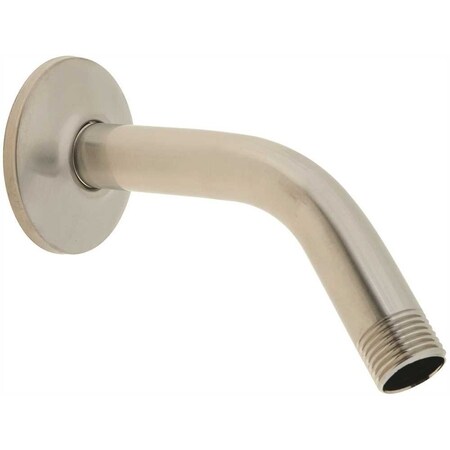 Proplus SHOWER ARM W/ FLANGE, 6, BRUSHED NICKEL 194027